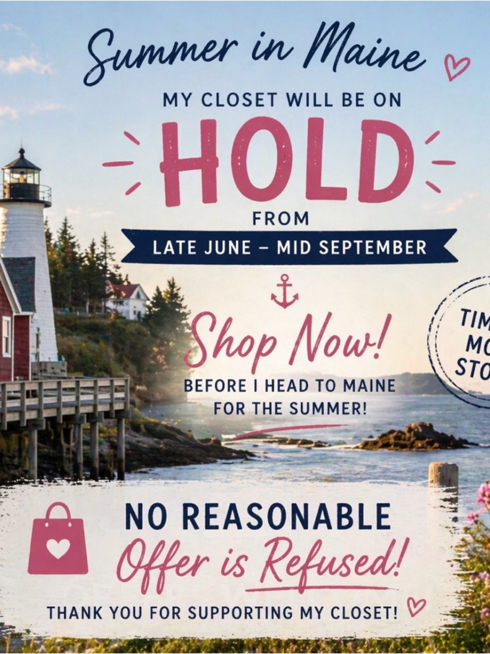 I am heading to Maine for the summer! CLOSET CLEAN-OUT!!! 🛍️💰👖👗👠